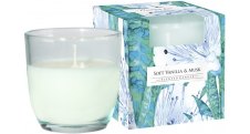 Vonná svíčka / sklo -  Soft vanilla & Musk