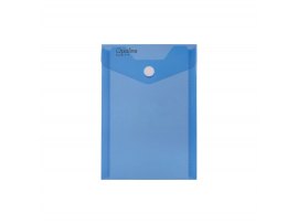 Spisové desky s drukem na výšku - A6 / modrá
