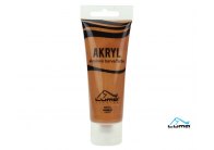Akrylová barva LUMA - METAL / 75 ml / měděná Akrylová barva LUMA - METAL / 75 ml / měděná