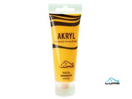 Akrylová barva LUMA - PASTEL / 75 ml / oranžová Akrylová barva LUMA - PASTEL / 75 ml / oranžová