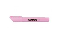 Zvýrazňovač Kores High liner PLUS PASTEL / růžová Zvýrazňovač Kores High liner PLUS PASTEL / růžová