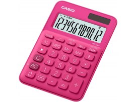 Casio MS 20 UC stolní kalkulačka displej 12 míst červená