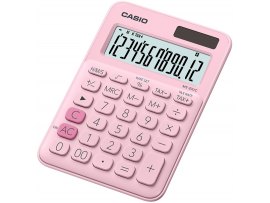 Kalkulačka Casio MS 20UC displej 12 míst - růžová