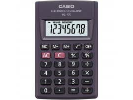 Kalkulačka Casio HL4A kapesní displej 8 míst