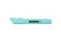 Zvýrazňovač Kores High liner PLUS PASTEL / tyrkysová Zvýrazňovač Kores High liner PLUS PASTEL / tyrkysová