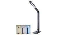 Solight LED stolní lampička stmívatelná / 8W / černá