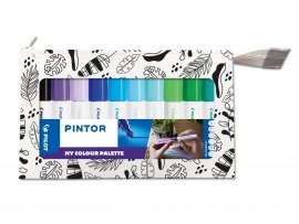 Popisovač Pilot Pintor MY PALETTE / sada 10 ks / studené odstíny