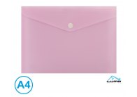 LUMA spisové desky s drukem A4 / pastel růžová LUMA spisové desky s drukem A4 / pastel růžová