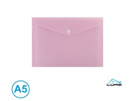 Spisové desky s drukem LUMA - A5 / pastelová růžová