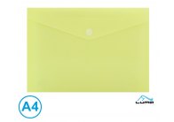 LUMA spisové desky s drukem A4 / pastel žlutá