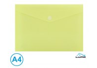 LUMA spisové desky s drukem A4 / pastel žlutá LUMA spisové desky s drukem A4 / pastel žlutá