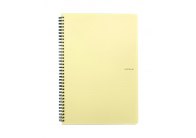 Blok kroužkový Pastelini - A5 / linka / žlutá