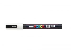 Posca popisovač / 0,9–1,3 mm - bílá Posca popisovač / 0,9–1,3 mm - bílá