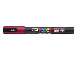 Posca popisovač / 0,9–1,3 mm - tm. červená Posca popisovač / 0,9–1,3 mm - tm. červená