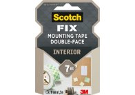 Montážní pásky oboustranné Scotch Fixing Line - 19 mm x 1,5 m vnitřní Montážní pásky oboustranné Scotch Fixing Line - 19 mm x 1,5 m vnitřní