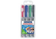 Popisovač Centropen Permanent 2846 / sada 4 ks