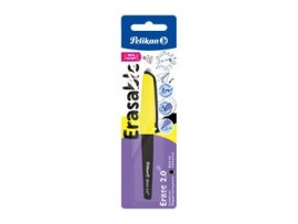 Gelový roller Pelikan gumovací - černá