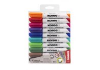 Popisovač Kores K-Marker Whiteboard - sada 10 ks  / kulatý hrot