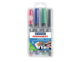 Značkovač Centropen 8576 permanent - sada 4 ks