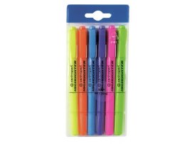 Zvýrazňovač Centropen HIGHLIGHTER 8722 / sada 6 ks