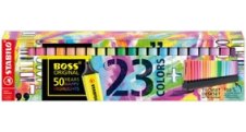 Zvýrazňovač STABILO® BOSS ORIGINAL / sada 23 ks