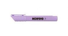 Zvýrazňovač Kores High liner PASTEL - fialová