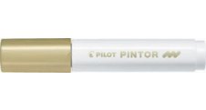 Popisovače Pilot Pintor Medium - zlatá