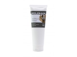 Akrylová barva Molenaer - 250 ml / bílá Akrylová barva Molenaer - 250 ml / bílá
