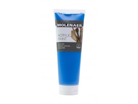 Akrylová barva Molenaer - 250 ml / modrá Akrylová barva Molenaer - 250 ml / modrá