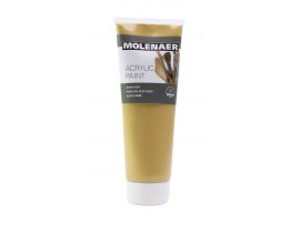 Akrylová barva Molenaer - 250 ml / zlatá Akrylová barva Molenaer - 250 ml / zlatá