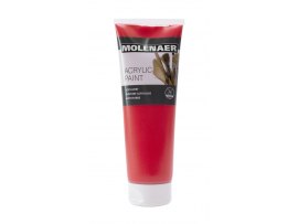 Akrylová barva Molenaer - 250 ml / červená Akrylová barva Molenaer - 250 ml / červená