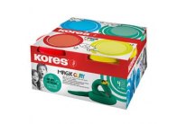 Modelovací hmota KORES MAGIK CLAY - klasické barvy 4 x 40 g