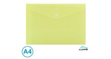 Spisové desky s drukem LUMA - A4 / pastelová žlutá
