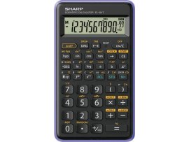 Sharp EL-501 školní kalkulačka černo-fialová Sharp EL-501 školní kalkulačka černo-fialová