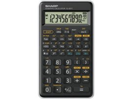 Sharp EL-501 školní kalkulačka černo-bílá Sharp EL-501 školní kalkulačka černo-bílá