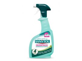 Sanytol univerzální čistič 4v1- 500 ml s rozprašovačem / limetka