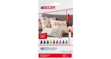 Popisovač Edding 4600 na textil / sada 10 ks