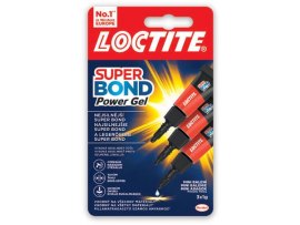 Vteřinové lepidlo Loctite - Super Bond POWER GEL MINI 3 x 1 g Vteřinové lepidlo Loctite - Super Bond POWER GEL MINI 3 x 1 g