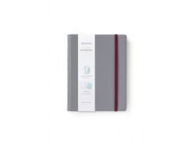 Poznámkový blok Filofax Notebook - A5 / graphite Poznámkový blok Filofax Notebook - A5 / graphite