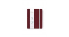 Filofax Notebook burgundy spirálovitý blok A5/60l / linka
