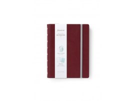 Filofax Notebook burgundy spirálovitý blok A5/60l / linka Filofax Notebook burgundy spirálovitý blok A5/60l / linka