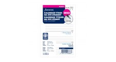 Náhradní vložka do diářů Filofax - kalendář kapesní 2023 týden / 2 strany