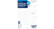 Náhradní vložka do diářů Filofax - kalendář A5 2023 týden / 2 strany
