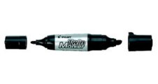 Popisovač Pilot Twin Marker - černá / JUMBO