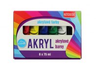 Akrylové barvy LUMA - 6 barev / 75ml