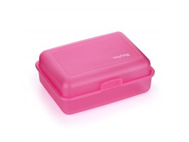 Box na svačinu / matná růžová