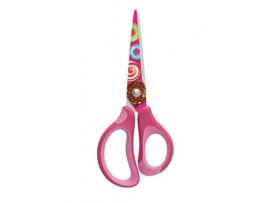 Nůžky KEYROAD Tattoo soft dětské barevný mix / 15 cm Nůžky KEYROAD Tattoo soft dětské barevný mix / 15 cm