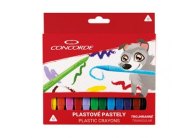 Pastelky plastové CONCORDE - 12 barev