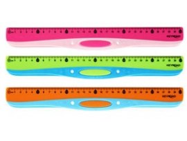 Pravítko KEYROAD Easy liner - 30 cm / mix barev Pravítko KEYROAD Easy liner - 30 cm / mix barev