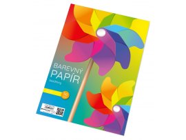 Barevný papír A4 - 80 g / 50 listů / žlutá Barevný papír A4 - 80 g / 50 listů / žlutá